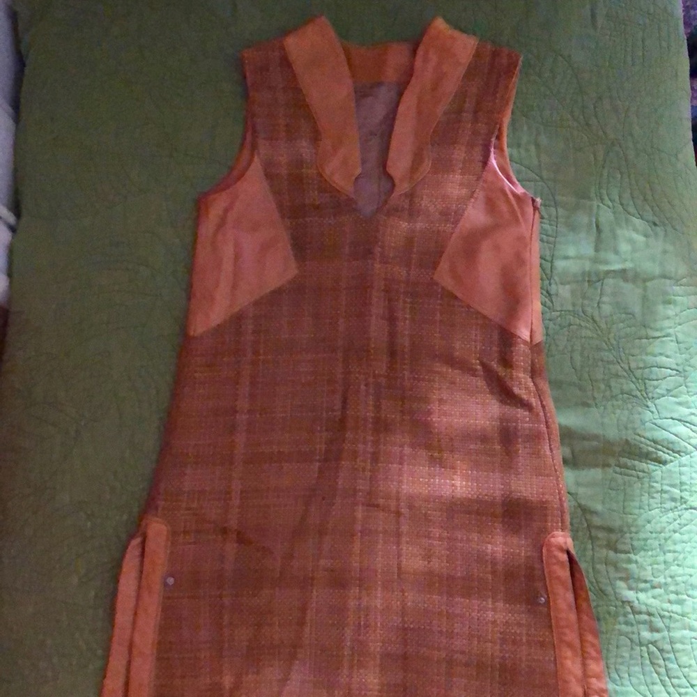 Leather tunic